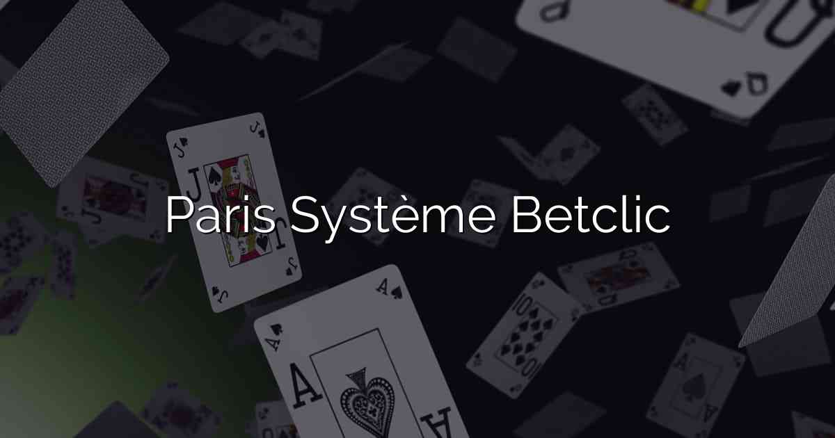 Paris Système Betclic