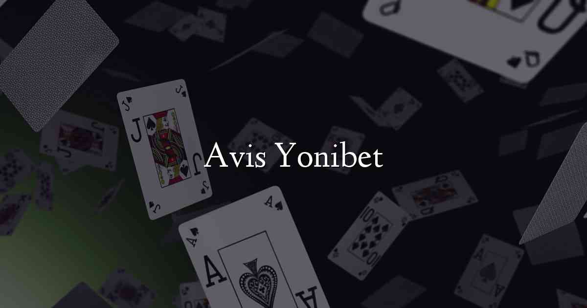 Avis Yonibet