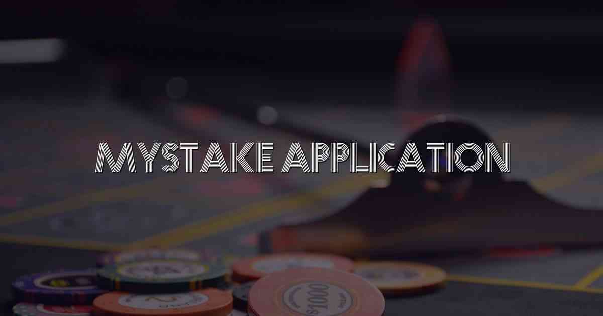 Mystake Application